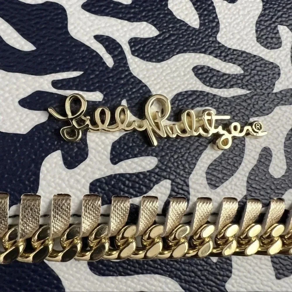 - Lily Pulitzer Chain Link Mail Treasure IPad Tablet Case